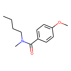 Benzamide, 4-methoxy-N-butyl-N-methyl-
