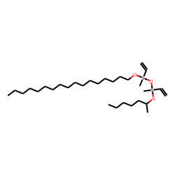 Silane, methylvinyl(hept-2-yloxy)(methylvinylheptadecyloxysilyloxy)-