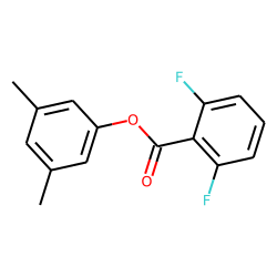 2,6-Difluorobenzoic acid, 3,5-dimethylphenyl ester