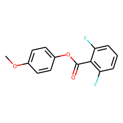 2,6-Difluorobenzoic acid, 4-methoxyphenyl ester