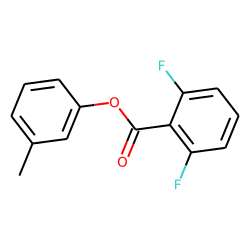 2,6-Difluorobenzoic acid, 3-methylphenyl ester