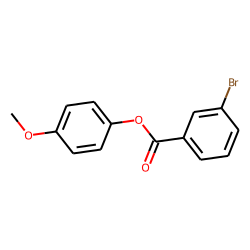 3-Bromobenzoic acid, 4-methoxyphenyl ester
