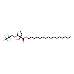Diethylmalonic acid, hexadecyl 2,2,3,3,3-pentafluoropropyl ester