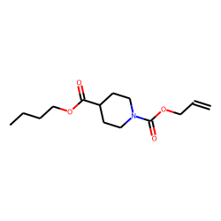 Isonipecotic acid, N-allyloxycarbonyl-, butyl ester