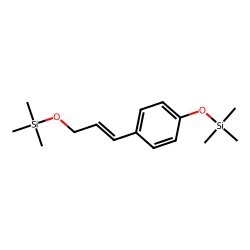 3-(P-TRIMETHYLSILOXYPHENYL)-1-TRIMETHYLSILOXY-2-PROPENE