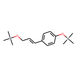 3-(p-Trimethylsilyloxyphenyl)-1-trimethylsilyloxy-2-propene