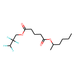Glutaric acid, 2,2,3,3-tetrafluoropropyl 2-hexyl ester