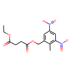 Succinic acid, 3,5-dinitro-2-methylbenzyl ethyl ester