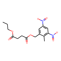 Succinic acid, 3,5-dinitro-2-methylbenzyl propyl ester