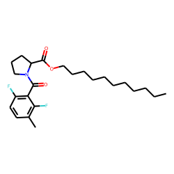 L-Proline, N-(2,6-difluoro-3-methylbenzoyl)-, undecyl ester