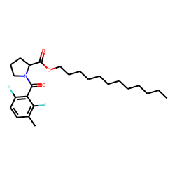 L-Proline, N-(2,6-difluoro-3-methylbenzoyl)-, dodecyl ester