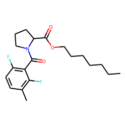 L-Proline, N-(2,6-difluoro-3-methylbenzoyl)-, heptyl ester