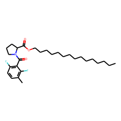L-Proline, N-(2,6-difluoro-3-methylbenzoyl)-, pentadecyl ester