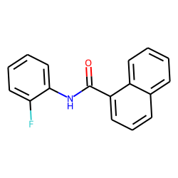 1-Naphthamide, N-(2-fluorophenyl)-