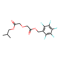 Diglycolic acid, isobutyl pentafluorobenzyl ester