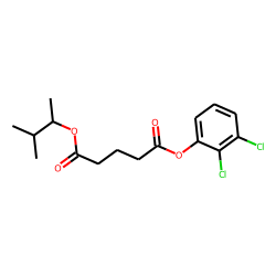 Glutaric acid, 3-methylbut-2-yl 2,3-dichlorophenyl ester
