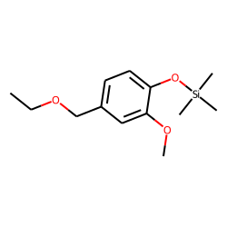 4-(Ethoxymethyl)-2-methoxyphenol, TMS
