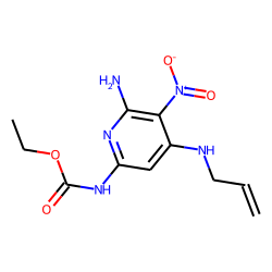 2-Pyridinecarbamic acid, 4-(allylamino)-6-amino-5-nitro-, ethyl ester