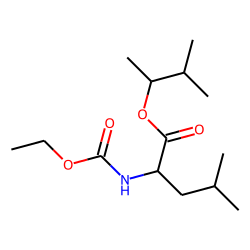 D-Leucine, N(O,S)-ethoxycarbonyl, (S)-(+)-3-methyl-2-butyl ester
