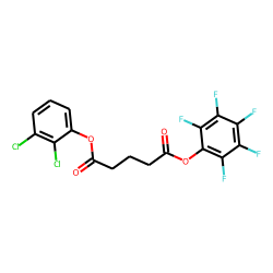 Glutaric acid, 2,3-dichlorophenyl pentafluorophenyl ester