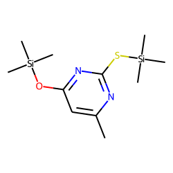 4-Methyl-6-trimethylsilyloxy-2-trimethylsilylsulfanyl-pyrimidine