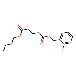 Glutaric acid, butyl 2-iodobenzyl ester