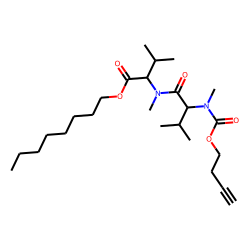 DL-Valyl-DL-Valine, N,N'-dimethyl-N'-(but-3-yn-1-yloxycarbonyl)-, octyl ester