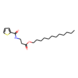 «beta»-Alanine, N-(thiophene-2-carbonyl)-, dodecyl ester