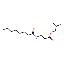 «beta»-Alanine, N-capryloyl-, isobutyl ester