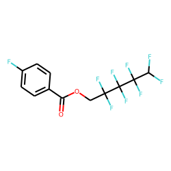 4-Fluorobenzoic acid, 2,2,3,3,4,4,5,5-octafluoropentyl ester