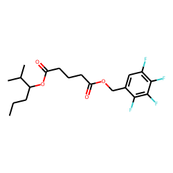 Glutaric acid, 2-methylhex-3-yl 2,3,4,5-tetrafluorobenzyl ester