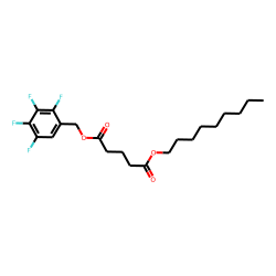 Glutaric acid, nonyl 2,3,4,5-tetrafluorobenzyl ester