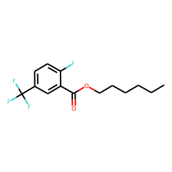 2-Fluoro-5-trifluoromethylbenzoic acid, hexyl ester