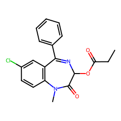 Temazepam O-propionyl deriv.