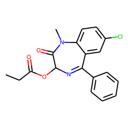 Temazepam o-propionyl deriv.