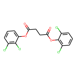 Succinic acid, 2,3-dichlorophenyl 2,6-dichlorophenyl ester