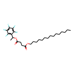 Succinic acid, pentadecyl 1-(pentafluorophenyl)ethyl ester