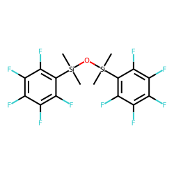Disiloxane, 1,1,3,3-tetramethyl-1,3-bis(pentafluorophenyl)-