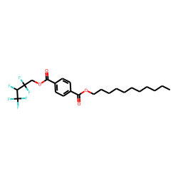 Terephthalic acid, 2,2,3,4,4,4-hexafluorobutyl undecyl ester