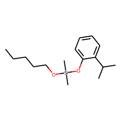 Silane, dimethyl(2-isopropylphenoxy)pentyloxy-