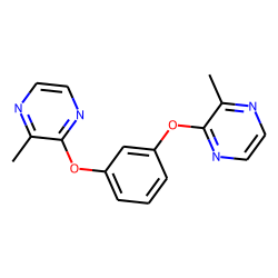 M-phenylene bis-(2-3-methylpyrazyl) ether