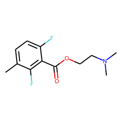 2,6-Difluoro-3-methylbenzoic acid, 2-dimethylaminoethyl ester