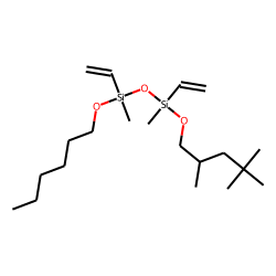 Silane, methylvinyl(2,4,4-trimethylpentyloxy)(methylvinylhexyloxysilyloxy)-
