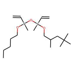 Silane, methylvinyl(2,4,4-trimethylpentyloxy)(methylvinylpentyloxysilyloxy)-