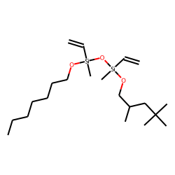 Silane, methylvinyl(2,4,4-trimethylpentyloxy)(methylvinylheptyloxysilyloxy)-