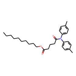 Glutaric acid, monoamide, N,N-di(4-methylphenyl)-, decyl ester