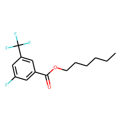 5-Fluoro-3-trifluoromethylbenzoic acid, hexyl ester