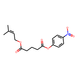 Glutaric acid, 3-methylbut-2-en-1-yl 4-nitrophenyl ester