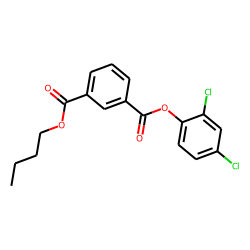 Isophthalic acid, butyl 2,4-dichlorophenyl ester