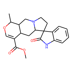 (1'S,3R,4a'S,5a'S,10a'S)-Methyl 1'-methyl-2-oxo-1',4a',5',5a',7',8',10',10a'-octahydrospiro[indoline-3,6'-pyrano[3,4-f]indolizine]-4'-carboxylate